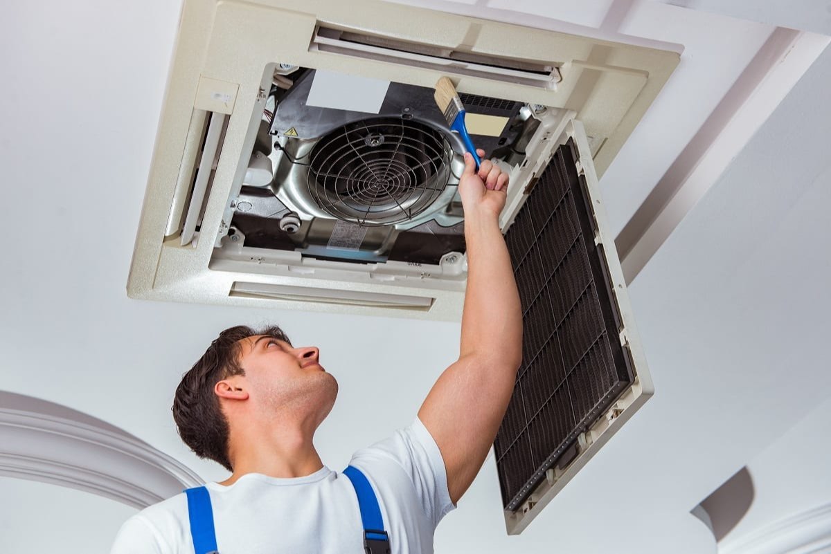office-ceiling-air-conditioner-installation-service